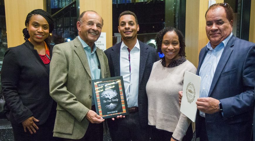 John Cruz Receives Black Family Legacy Award from Boston City Council